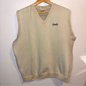 IZOD VINTAGE SWEATSHIRT VEST XL